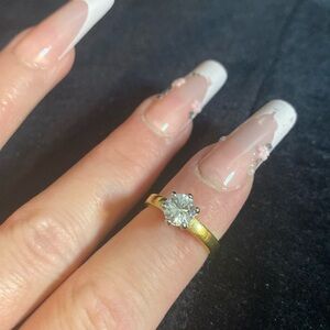 When is gold plated ring and very good condition